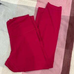 Lululemon Align Leggings Size 12 Raspberry 25”